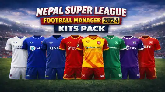 Nepal Super League Football Manager Ultimate Kits Pack